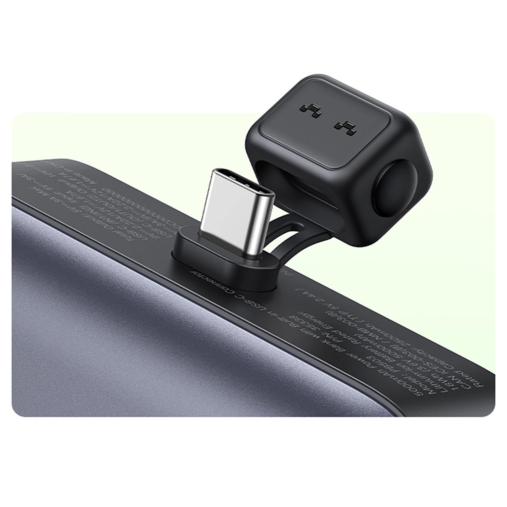 Ugreen 5000Mah Power Bank With Built-In Usb-C Connector&Kickstand G