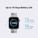 Huawei Watch Fit 4 Black – Black Fluoroelastomer Strap