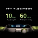 Huawei Watch Fit 4 PRO Green – Green Nylon Strap 