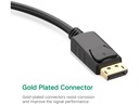 Ugreen Active Display Port  To Vga Adapter Converter - Black