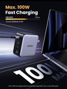 Ugreen Nexode 100W Usb C Wall Charger - 4 Ports (Black)