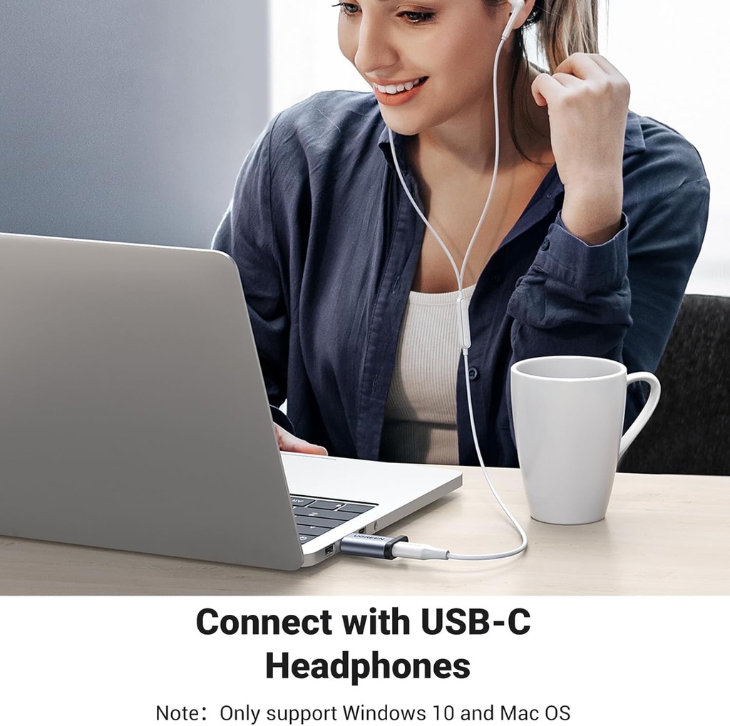 Ugreen Usb-A 3.0 To Usb-C Adapter (Gray) 