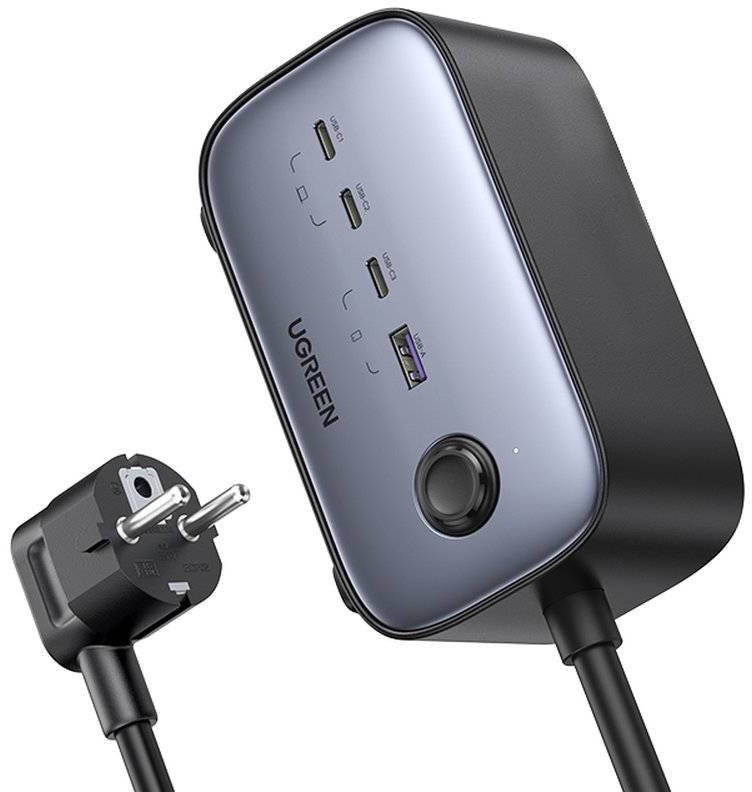 Ugreen 100W Charging Station, Nexode 7-In-1 Power Strip For Home And Office, Gan Usb C Power Strip With 3 Ac, 3 Usb C & 1 Usb A, 6Ft Extension Cord, For Macbook Pro/Air, Iphone 15, Galaxy S23, Ipad