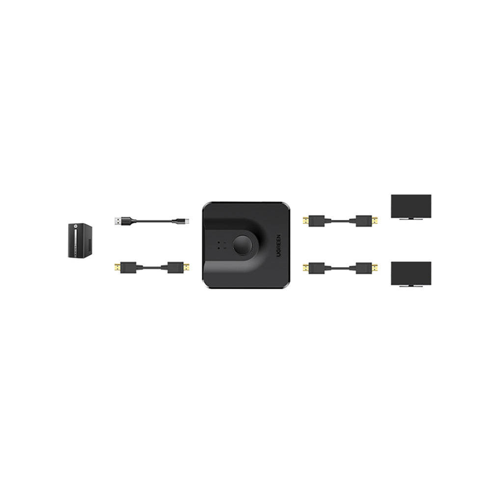 Ugreen Displayport Bi-Directional Switch