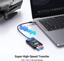 Ugreen Usb-C To Sd/Tf Memory Card Reader Alu Case