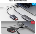 Ugreen Usb-C To Sd/Tf Memory Card Reader Alu Case