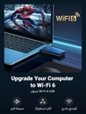 Ugreen  Ax1800 Dual-Band Wireless Adapter (Wi-Fi 6)