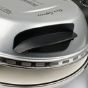 Delizia Pizza Oven Silver 