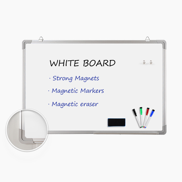 Whiteboard Magnetic DS  With Aluminum Frame    30 cm X 45 cm