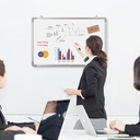 Whiteboard Magnetic DS  With Aluminum Frame    30 cm X 45 cm