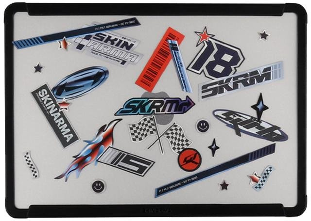 Skinarma Macbook Air 13" (M3-M2) Protective Cover Henko 
Frost Clear