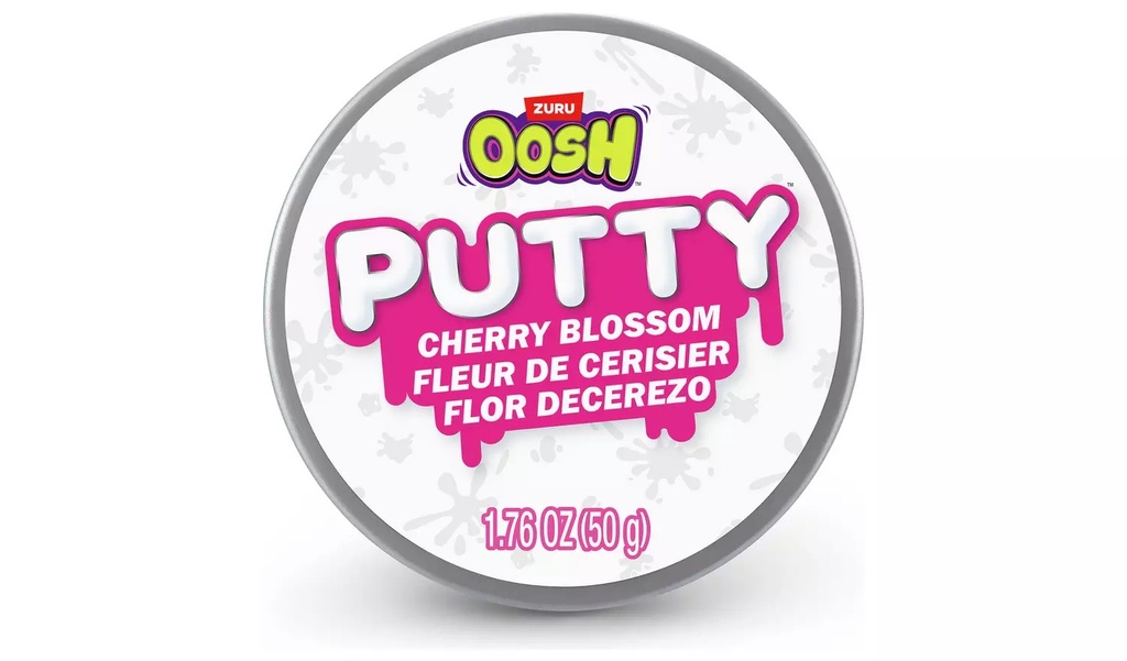Oosh-Mix Combo 1Pk S3 Crackle Foam/ 2Pk Small Tub Slime 70G And  2Pk Putty S4 Window Box,Bulk,4Pcs 