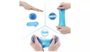 Oosh-Mix Combo 1Pk S3 Crackle Foam/ 2Pk Small Tub Slime 70G And  2Pk Putty S4 Window Box,Bulk,4Pcs 
