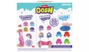 Oosh-Mix Combo 1Pk S3 Crackle Foam/ 2Pk Small Tub Slime 70G And  2Pk Putty S4 Window Box,Bulk,4Pcs 