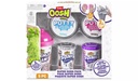 Oosh-Mix Combo 1Pk S3 Crackle Foam/ 2Pk Small Tub Slime 70G And  2Pk Putty S4 Window Box,Bulk,4Pcs 