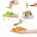 Robo Alive-Mega Dino Fossil Find-Series 1 Surprise Egg,Bulk, 6Pcs,N O Inner,Std Color Assortment 