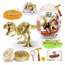 Robo Alive-Mega Dino Fossil Find-Series 1 Surprise Egg,Bulk, 6Pcs,N O Inner,Std Color Assortment 
