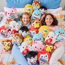 Snackles-Plush 8"-Series 2-Plush 8" Platypus&Subway (Cookie)-Mail Box,1Pcs/Mail Box,18Pcs/18 Mail Box/Ctn 