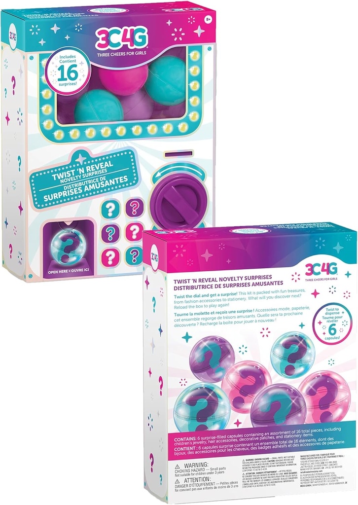 Twist 'N Reveal Novelty Surprises