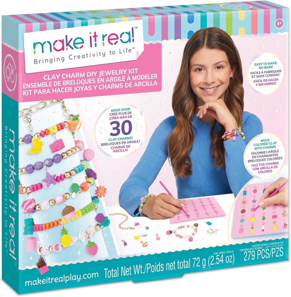 Clay Charm Factory: Diy Jewelry 