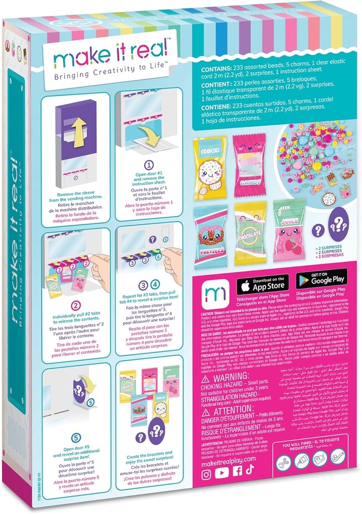 Bracelet Snackers Diy Jewelry Vending Machine 
