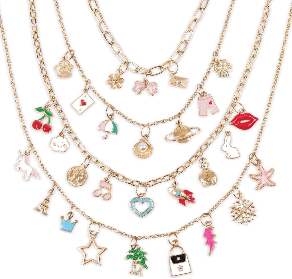 Handful Of Charm Jewelry Set 