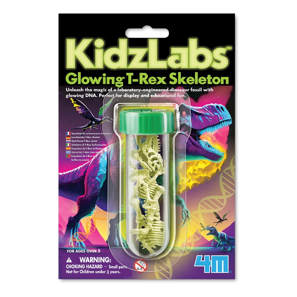 4M Glow T-Rex Skeleton