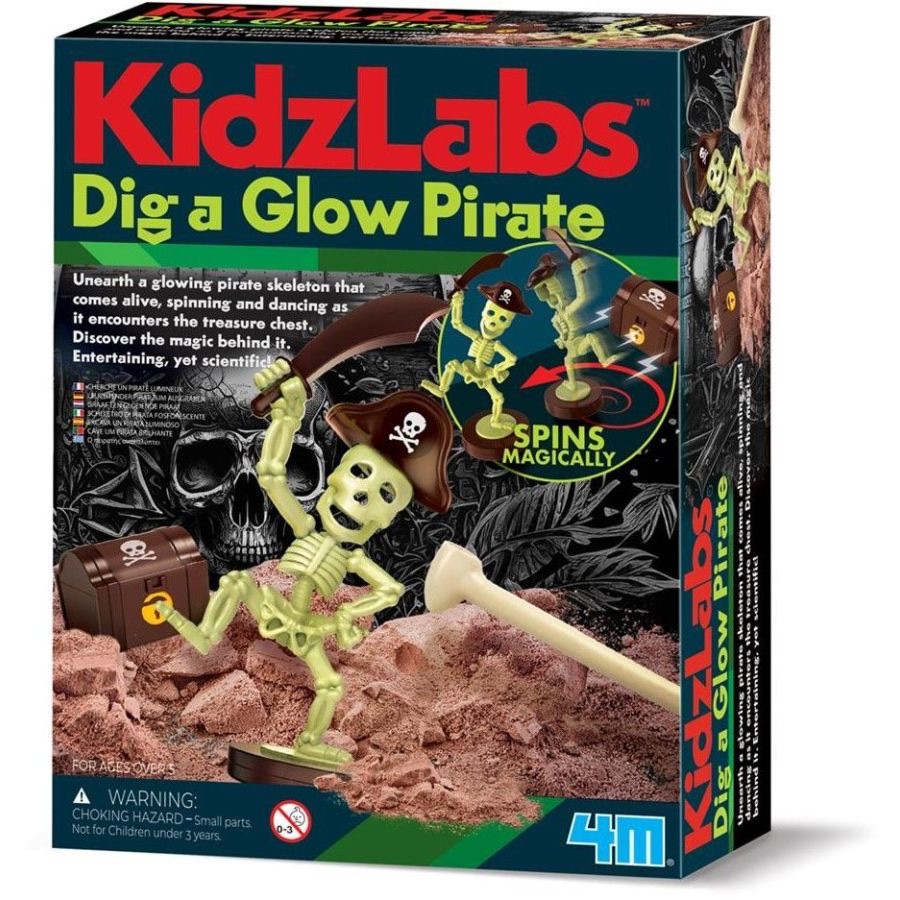4M Dig A Glow Pirate