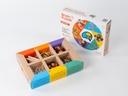 Brain Puzzle set of 6