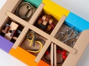 Brain Puzzle set of 6