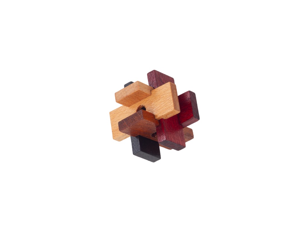 Brain Puzzle set of 6