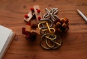 Brain Puzzle set of 6