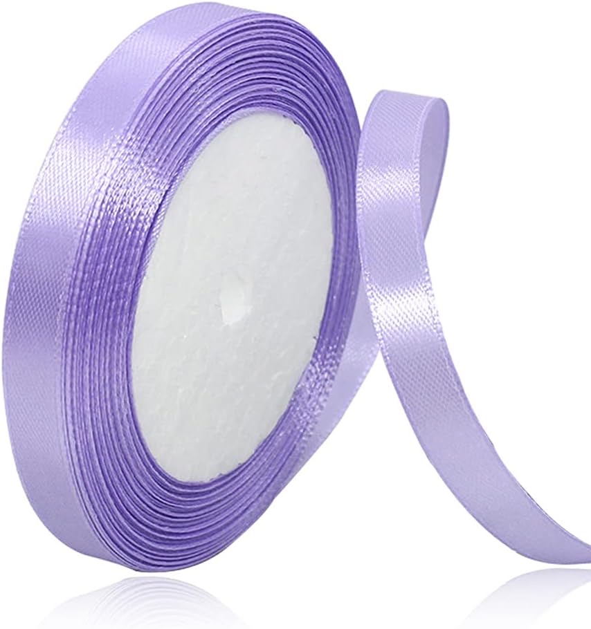 Ribbon Satin 1.2cm X 22M Purple