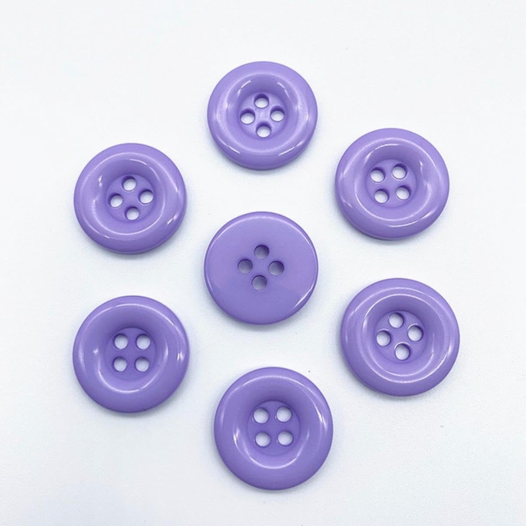 Buttons Craft 3x0.5cm Purple