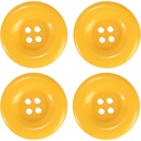 Buttons Craft 3x0.5cm Yellow