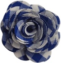 Artificial Flower Set of 4 Blue/Grey