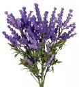 Artificial Flower Set of 3 Purple Color