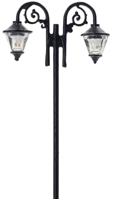 Lamp Garden Light Double Head Model 1Pcs-9--36