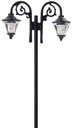 Lamp Garden Light Double Head Model 1Pcs-9--36