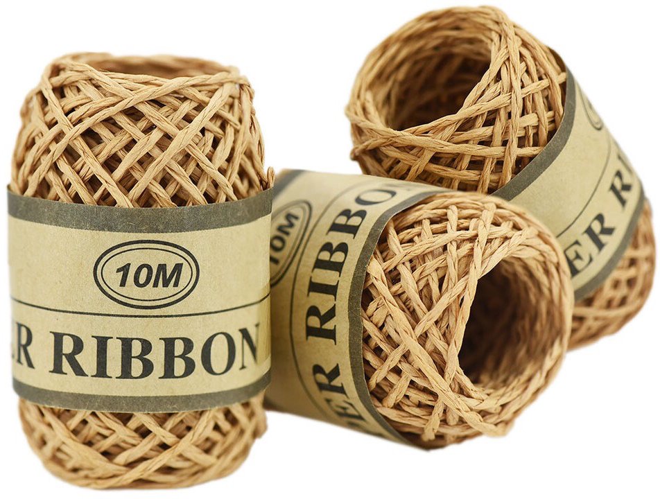 Ribbon Paper 2mm X 10M Set of 3 pcs 12#
