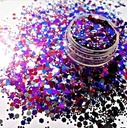 Giltter Powder 6 Color in 1 199-1B-80g