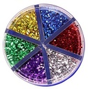 Giltter Powder 6 Color in 1 199-1B-80g