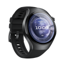 Huawei Watch 5 46MM LTE Black - Stainless Steel Case Black Fluoroelastomer Strap 