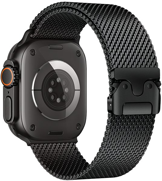 Hoco iWatch WA33 Original series umbrella buckle Milanese steel strap strap(38/40/41/42mm) Black