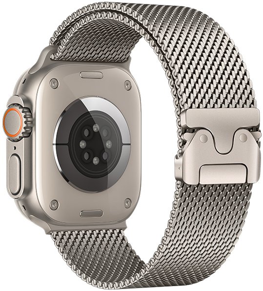 Hoco iWatch WA33 Original series umbrella buckle Milanese steel strap strap(38/40/41/42mm) Original Color