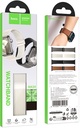 Hoco iWatch WA34 Basic series two-section double magnetic buckle silicone leather strap(38/40/41/42mm) Star Color