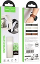 Hoco iWatch WA34 Basic series two-section double magnetic buckle silicone leather strap(44/45/46/49mm) Star Color