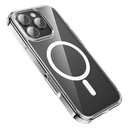 Hoco Dg27 Ip16 Pro Max Ultra-Thin Magnetic Protective Cover, Frosted Transparent