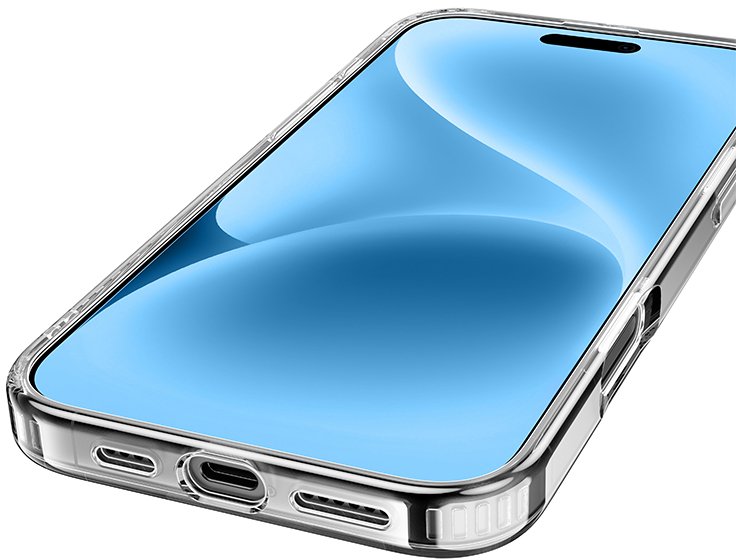 Hoco Dg27 Ip16 Pro Max Ultra-Thin Magnetic Protective Cover, Frosted Transparent