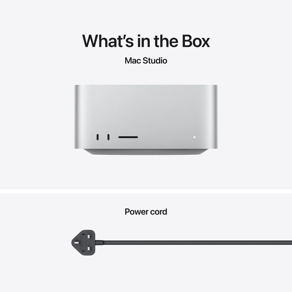 Apple Mac Studio M2 Max chip with 12‑core CPU, 30‑core GPU, 512GB